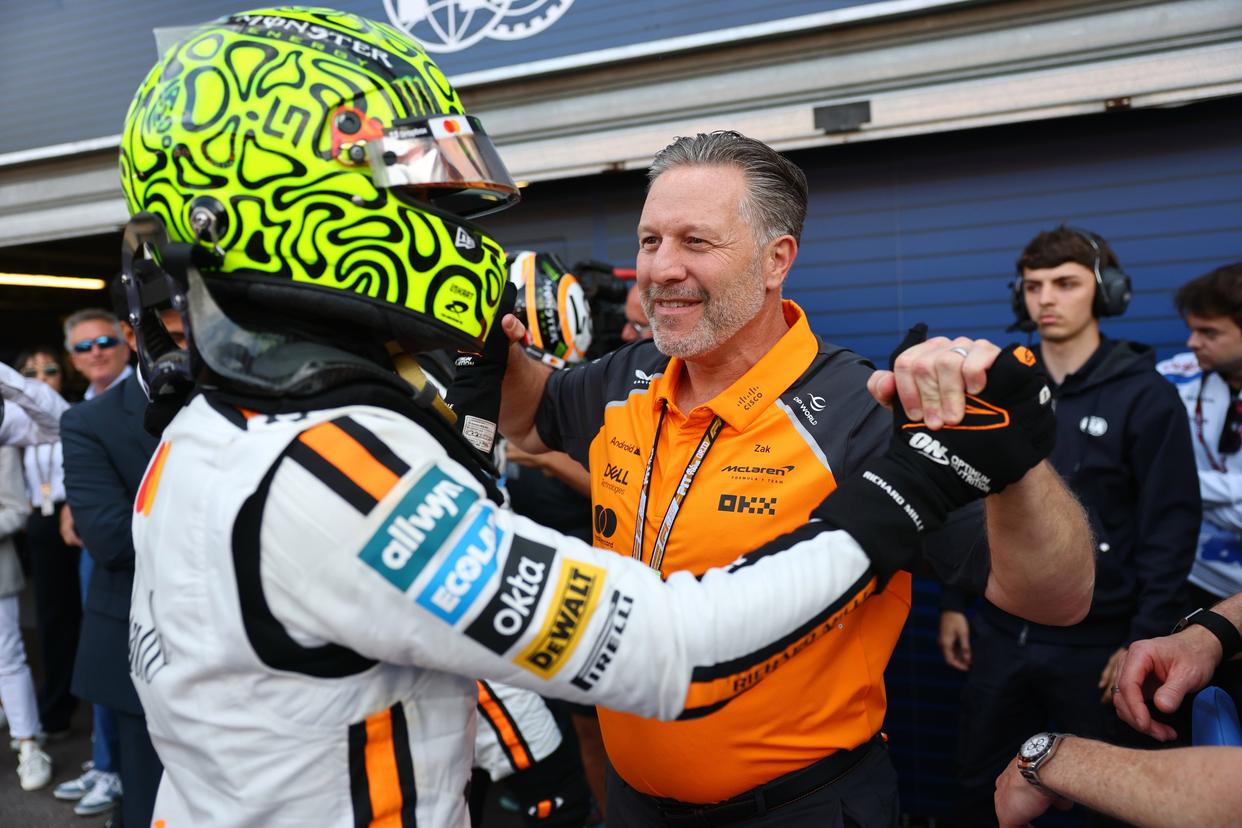 阿斯顿马丁绝杀威廉姆斯，诺里斯关键制胜的简单介绍